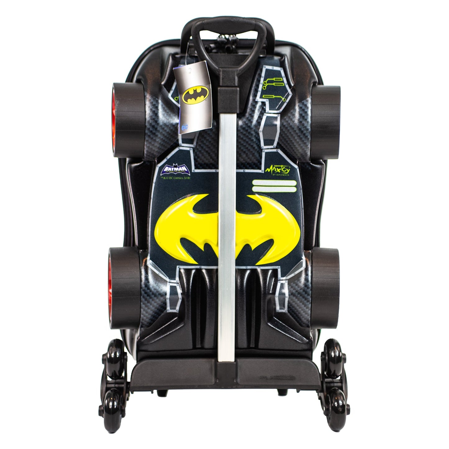 Batmobile Suitcase - Black and Red