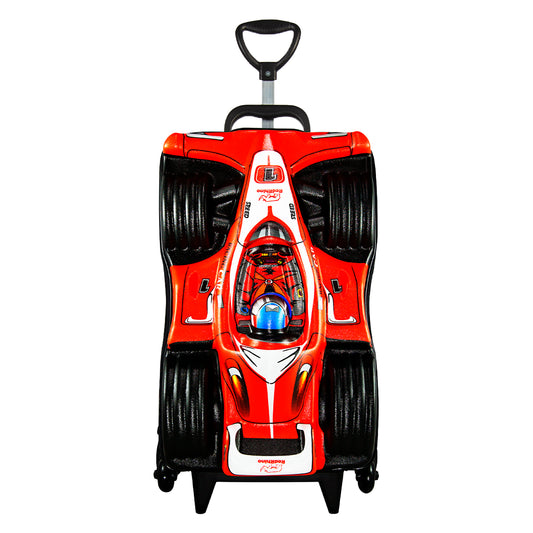 Formula 1 Car Suitcase - Red